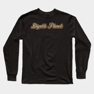 Digable Planets Vintage Text Long Sleeve T-Shirt